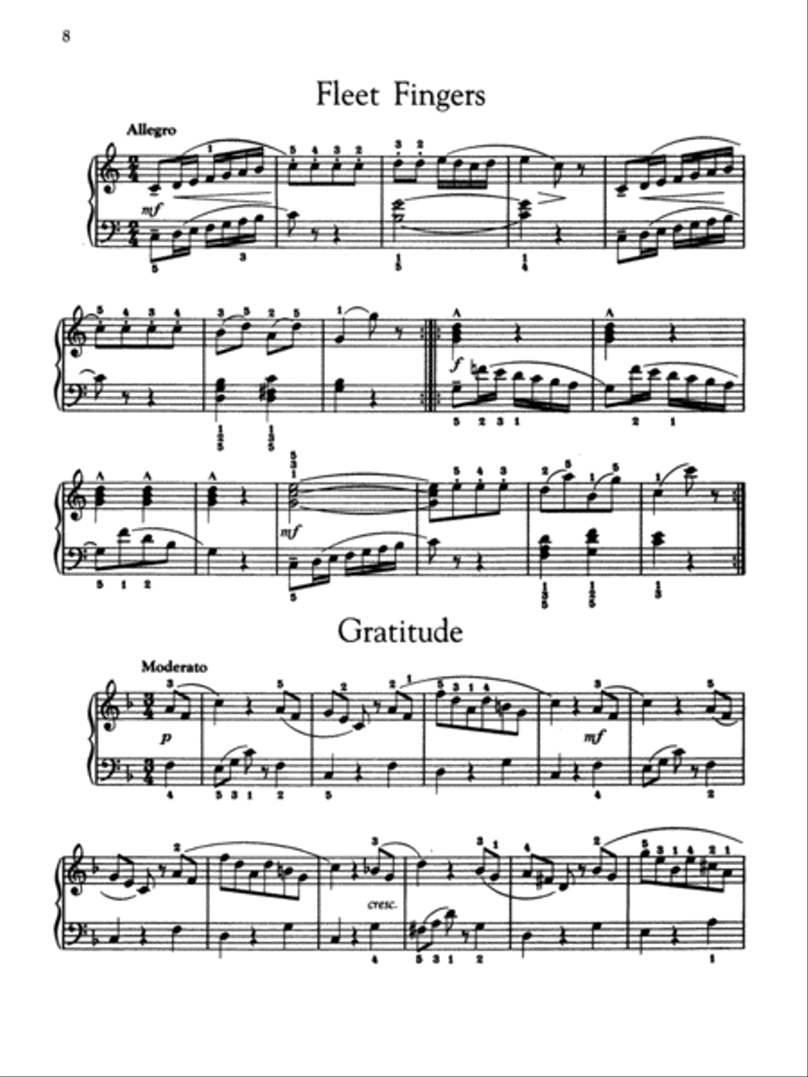 I Remember Gurlitt, Book 1 Piano Method scores gallery preview page 8