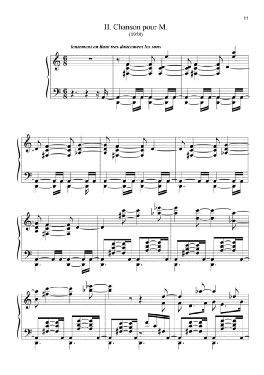 Dels Feliços Vint for Piano