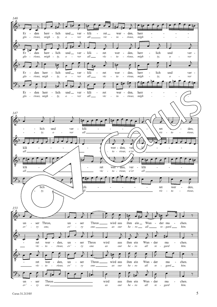 Let us watch him, let us guard him 4-Part scores gallery preview page 6
