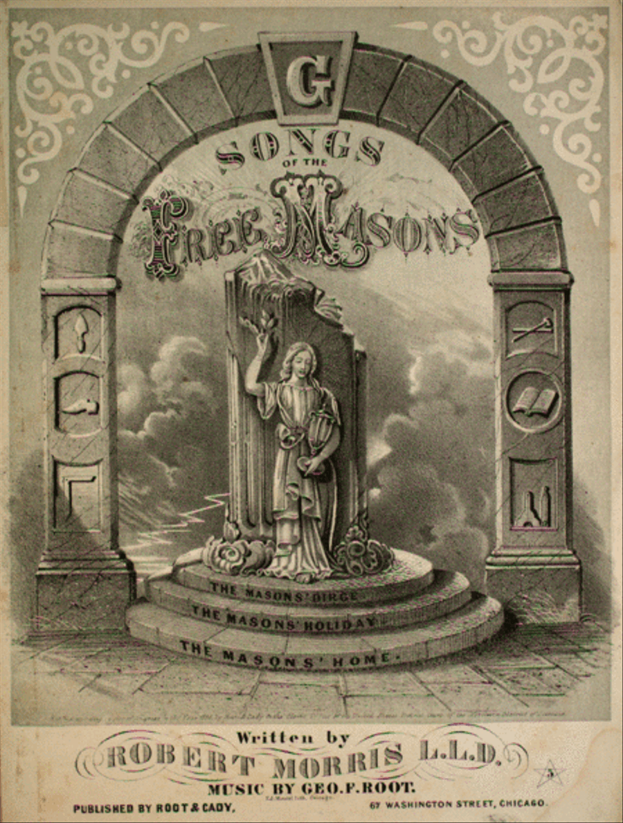 Songs of the Free Masons Voice scores gallery preview page 1