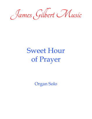 Book cover for Sweet Hour Of Prayer