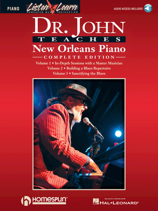 Book cover for Dr. John Teaches New Orleans Piano – Complete Edition