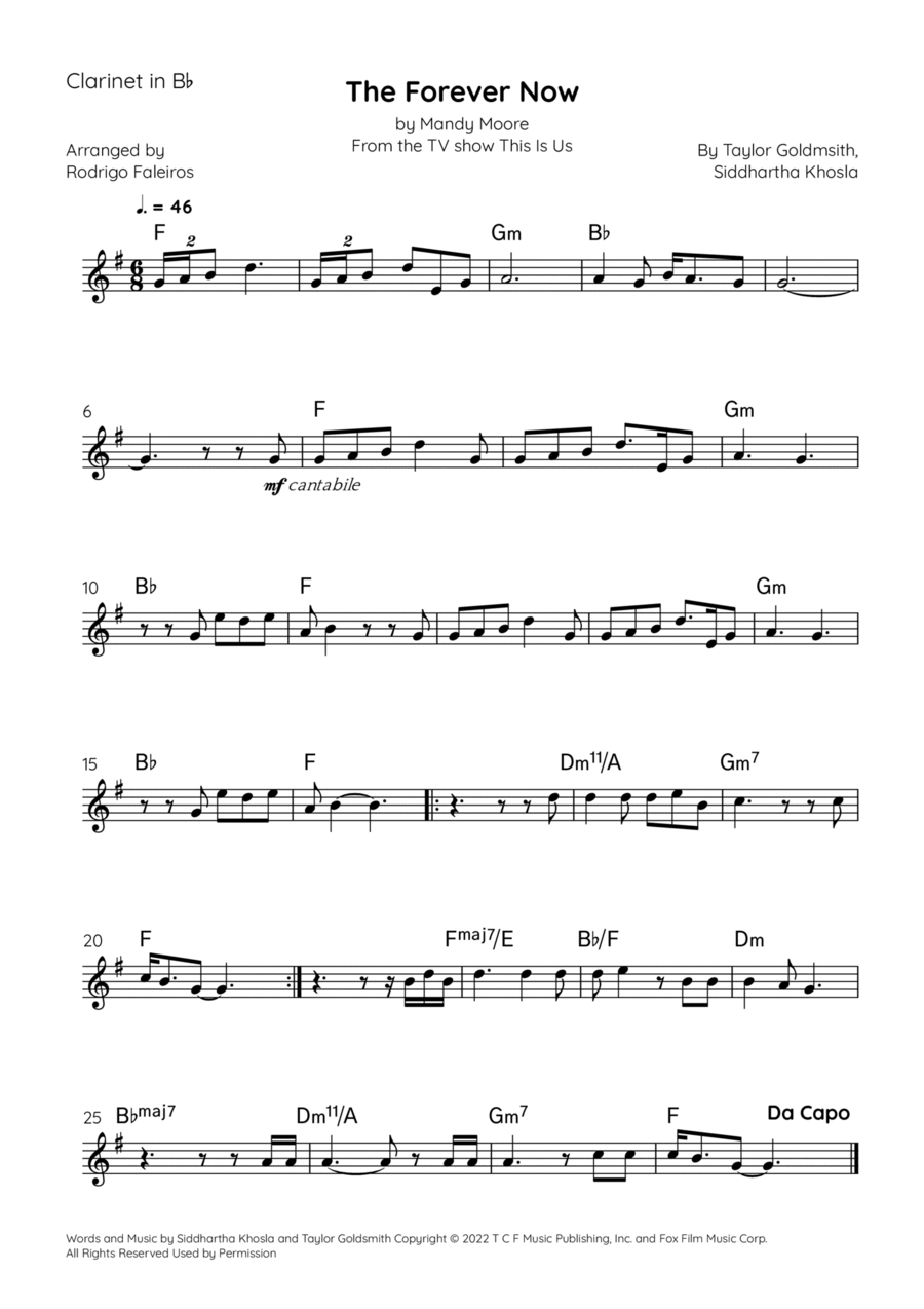The Forever Now Chamber Music scores gallery preview page 1