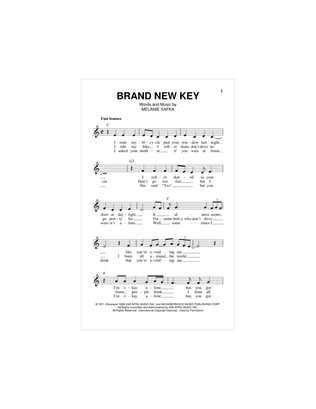 Brand New Key