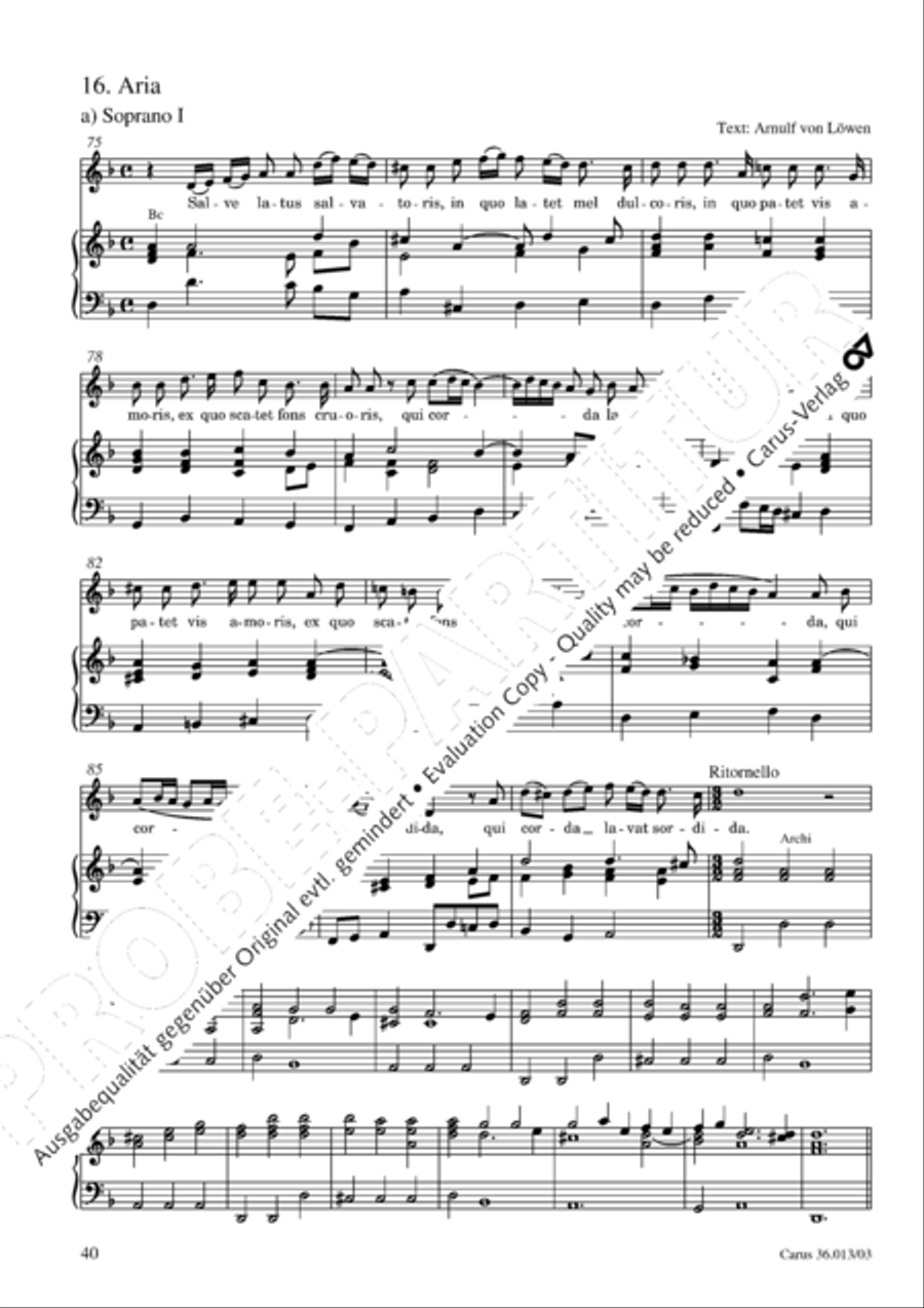 Membra Jesu nostri SSATB scores gallery preview page 41