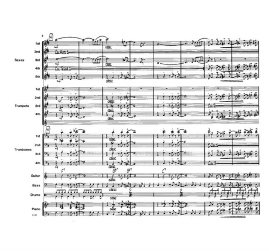 Brother Timothy Jazz Ensemble scores gallery preview page 7