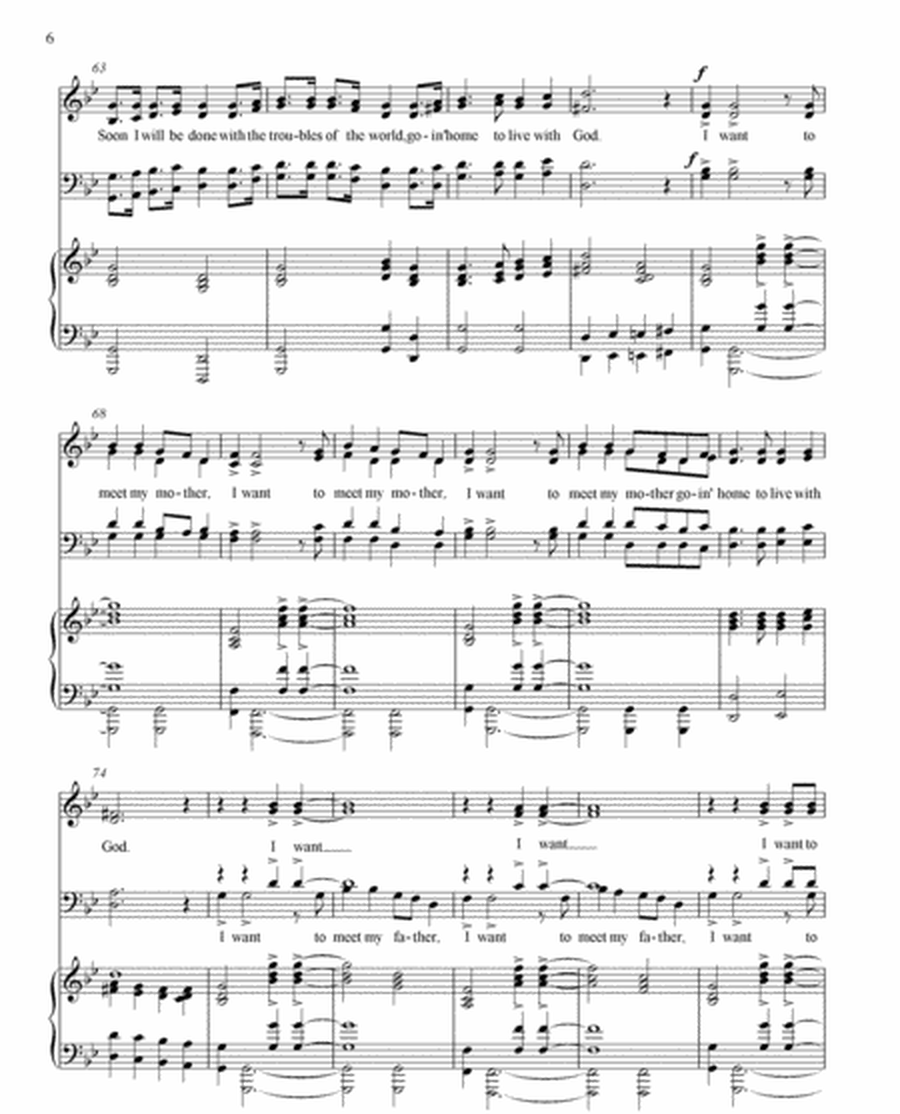 A Choral Suite of Spirituals - SATB & piano image number null