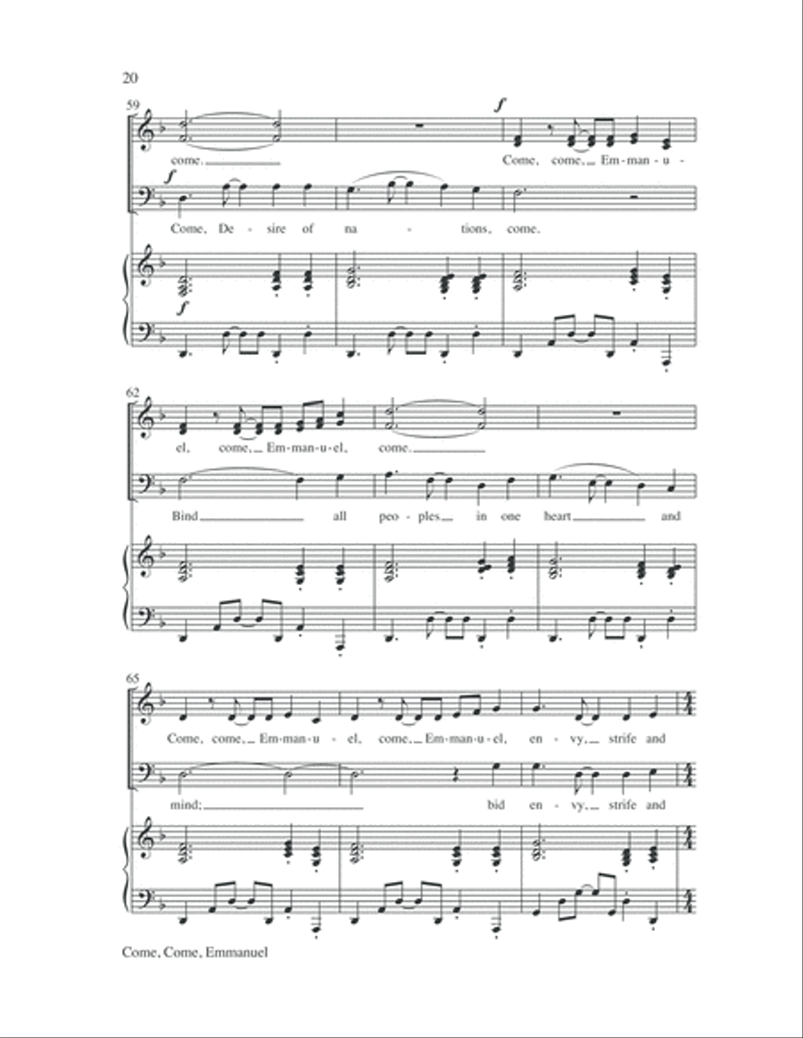Let the Whole World Sing 4-Part scores gallery preview page 24