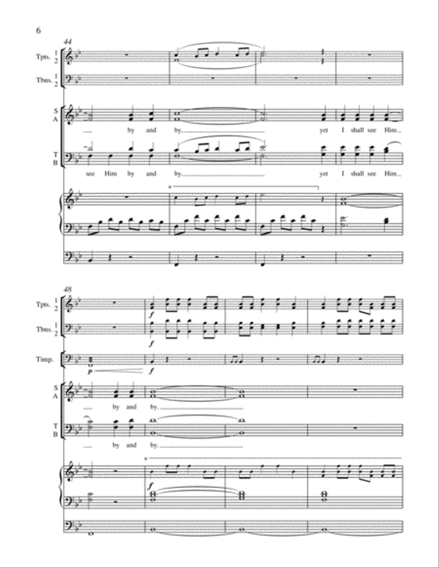 A Hymn of Resurrection (Full/Choral Score) image number null