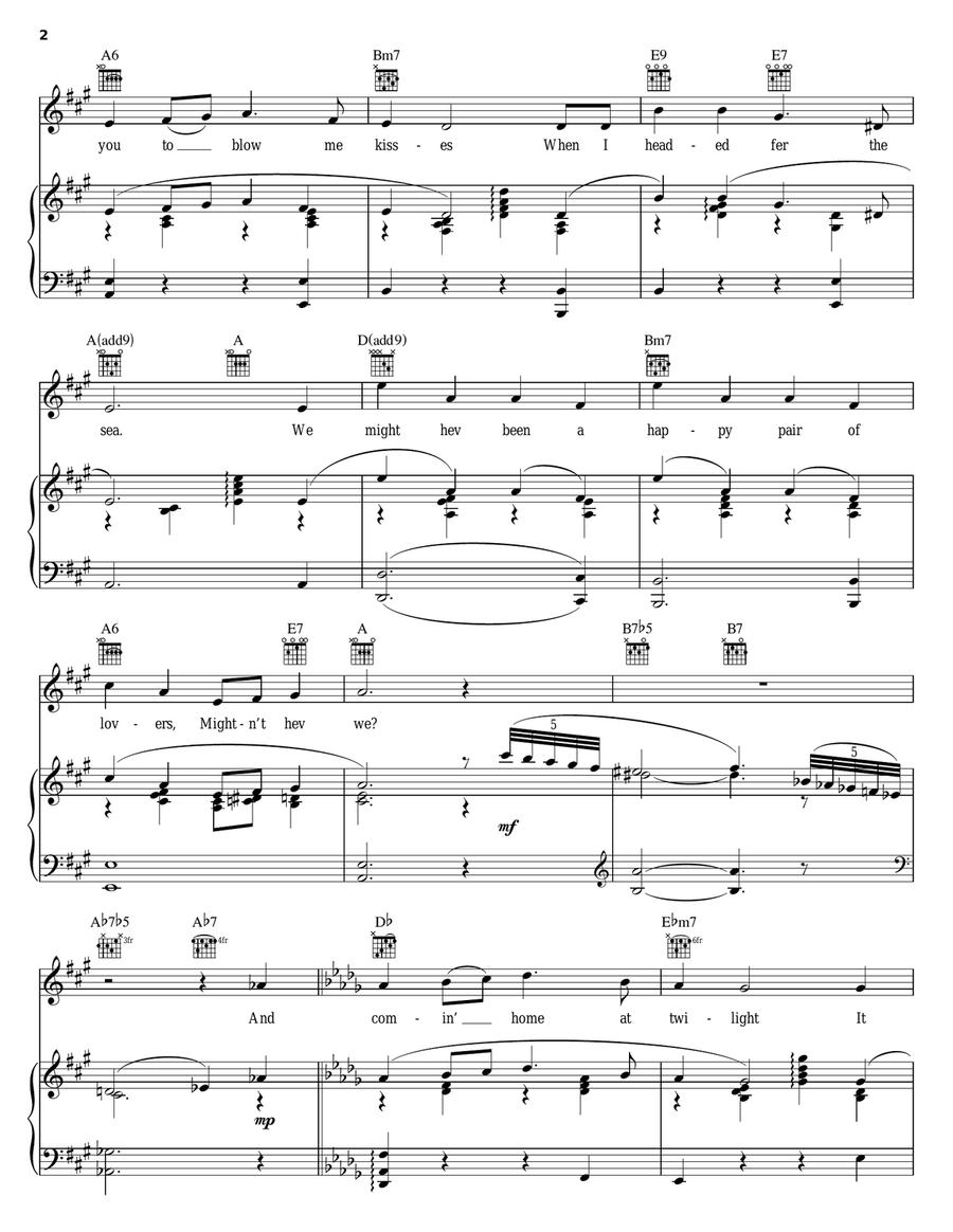 Geraniums In The Winder Geraniums In The Winder Piano, Vocal, Guitar scores gallery preview page 2