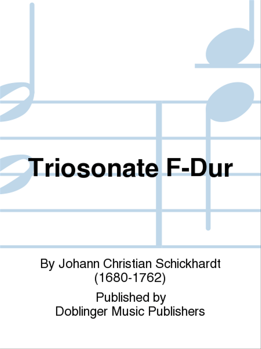 Triosonate F-Dur School and Community scores gallery preview page 1