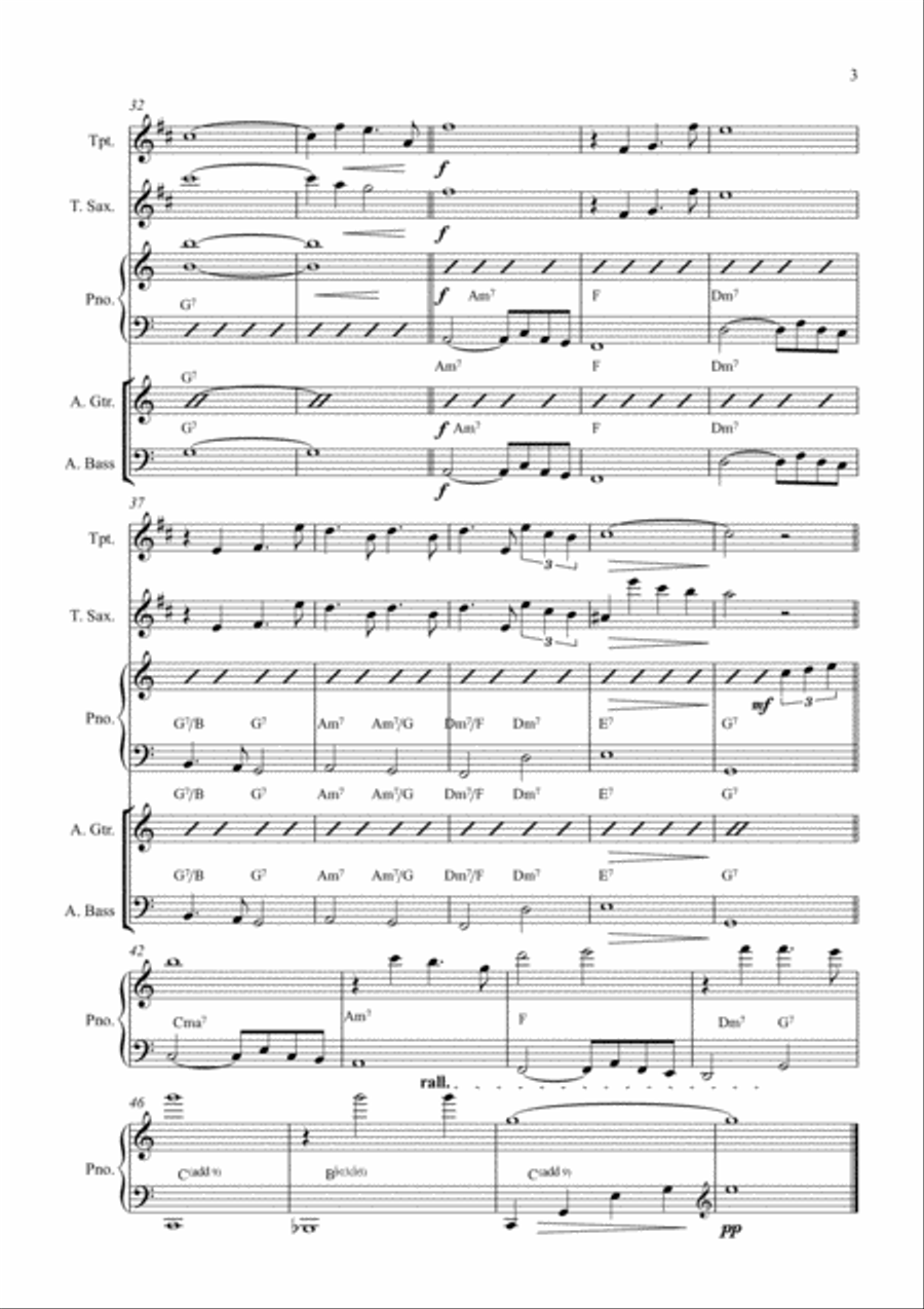 Somewhere In Time Large Ensemble scores gallery preview page 3