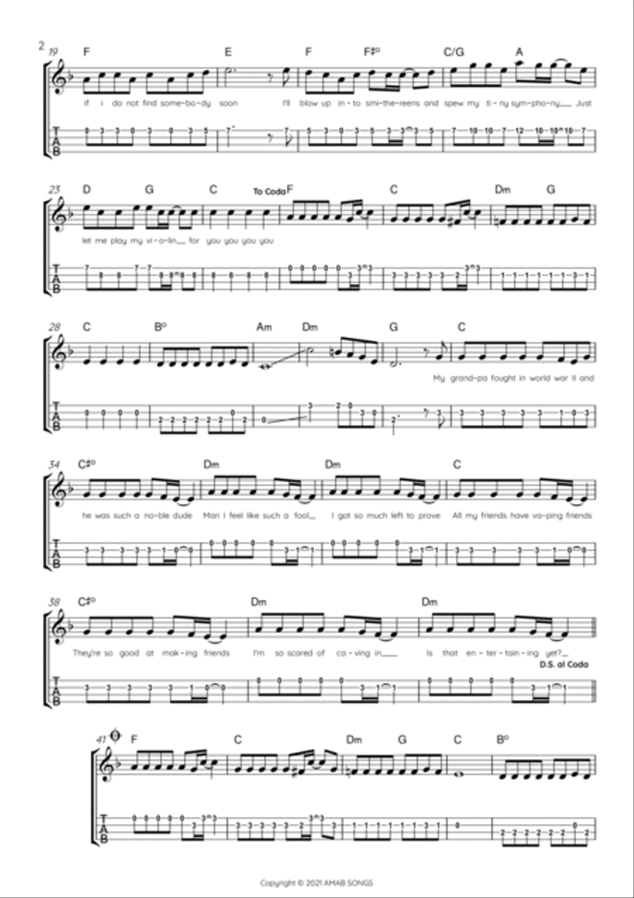 World S Smallest Violin Violin scores gallery preview page 2