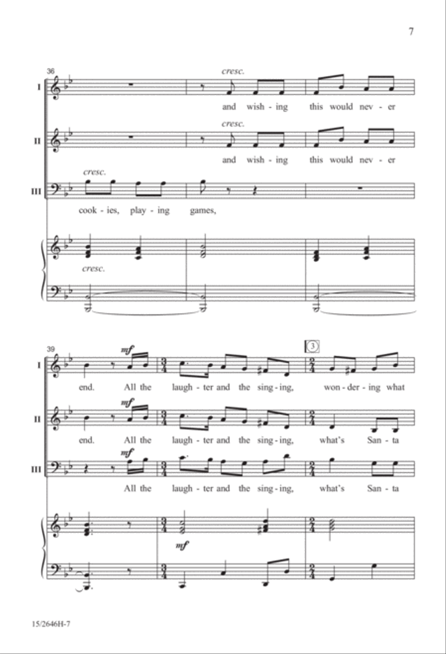 Fun, Fun, Fun! Fun, Fun, Fun! 3-Part scores gallery preview page 8