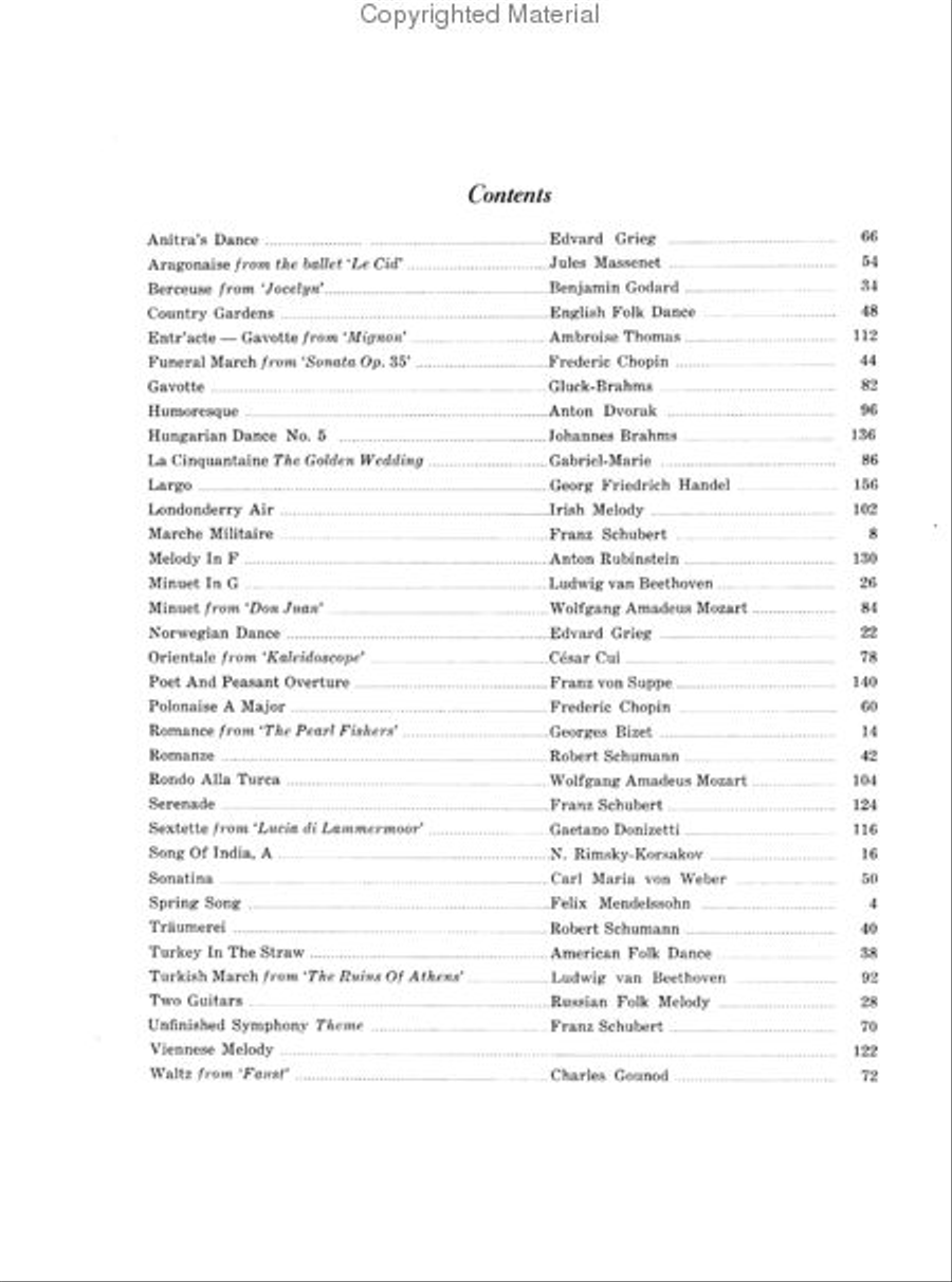 Everybody's Favorite Piano Duets 1 Piano, 4-Hands scores gallery preview page 3