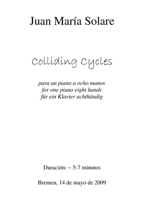 Book cover for Colliding Cycles [piano 8 hands]