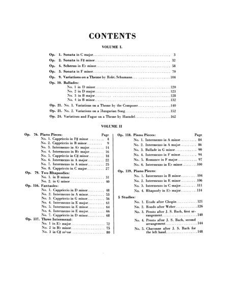 Piano Works (Op. 1 to Op. 24), Volume 1
