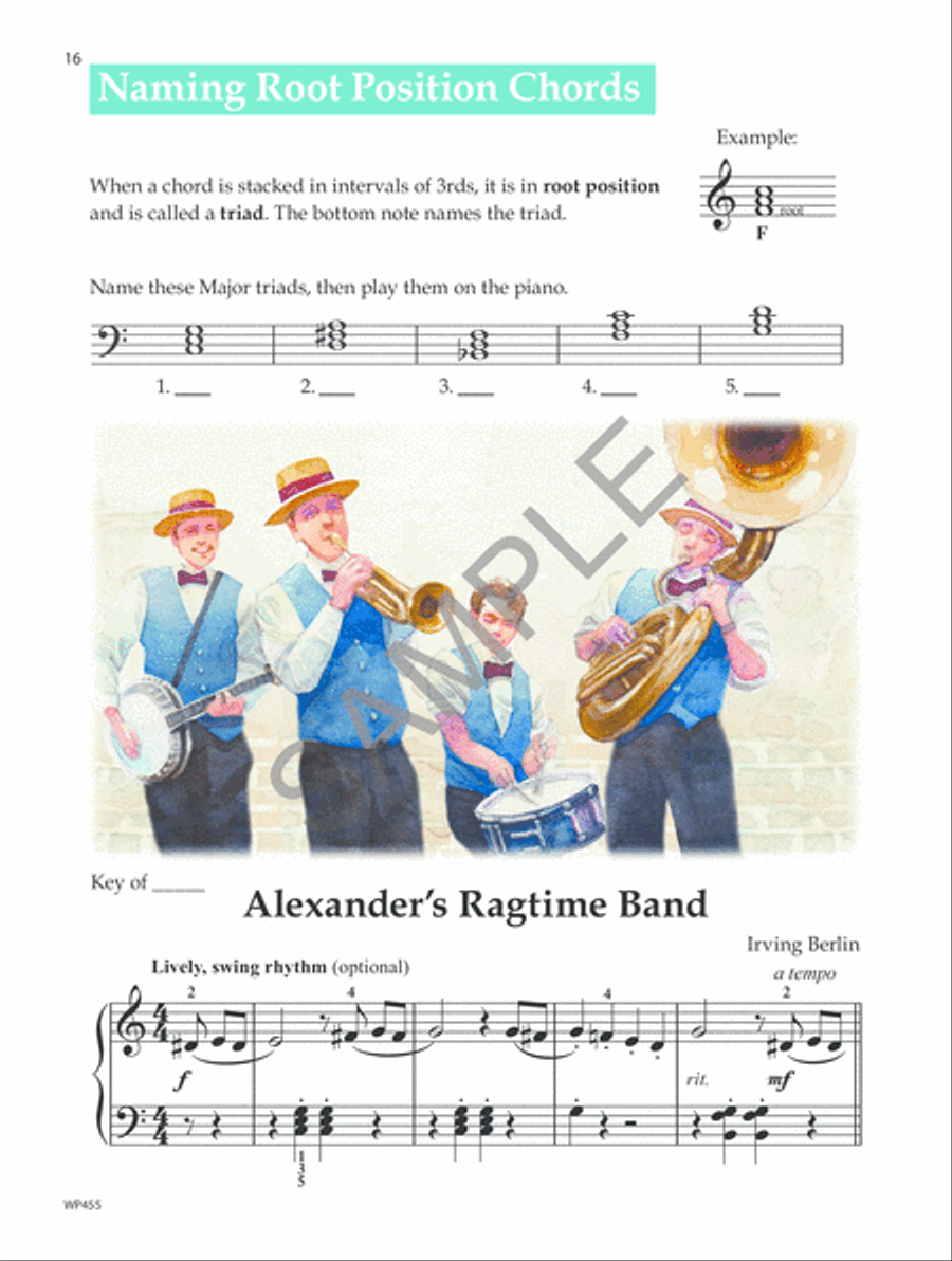 Bastien New Traditions - Level 2B Piano Method scores gallery preview page 5