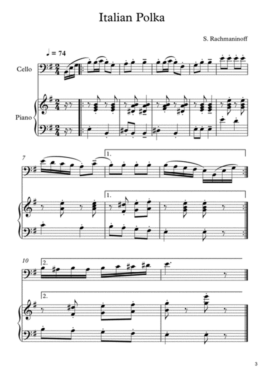 10 Easy Classical Pieces For Cello & Piano Vol. 7