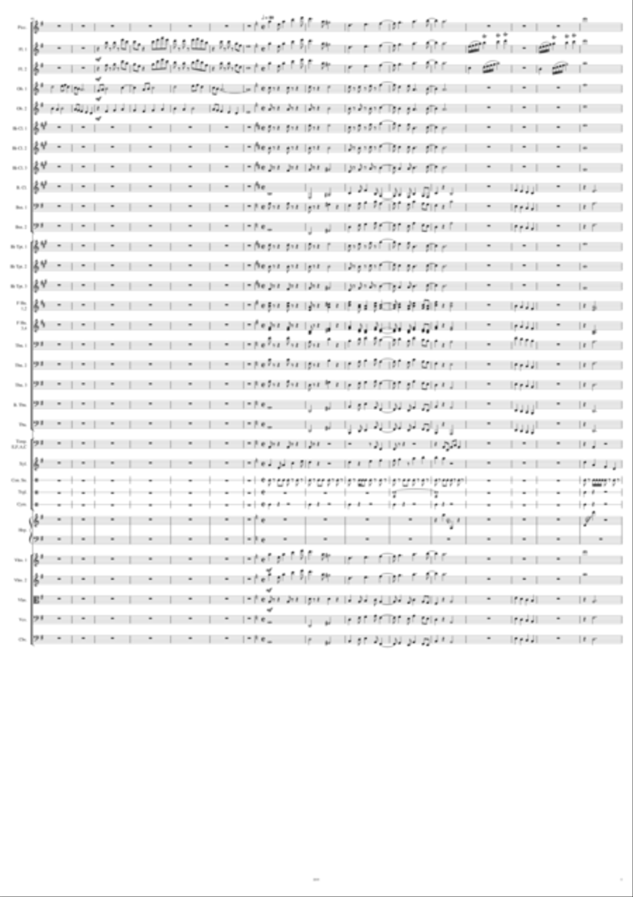 Sharks Cove Full Orchestra scores gallery preview page 5