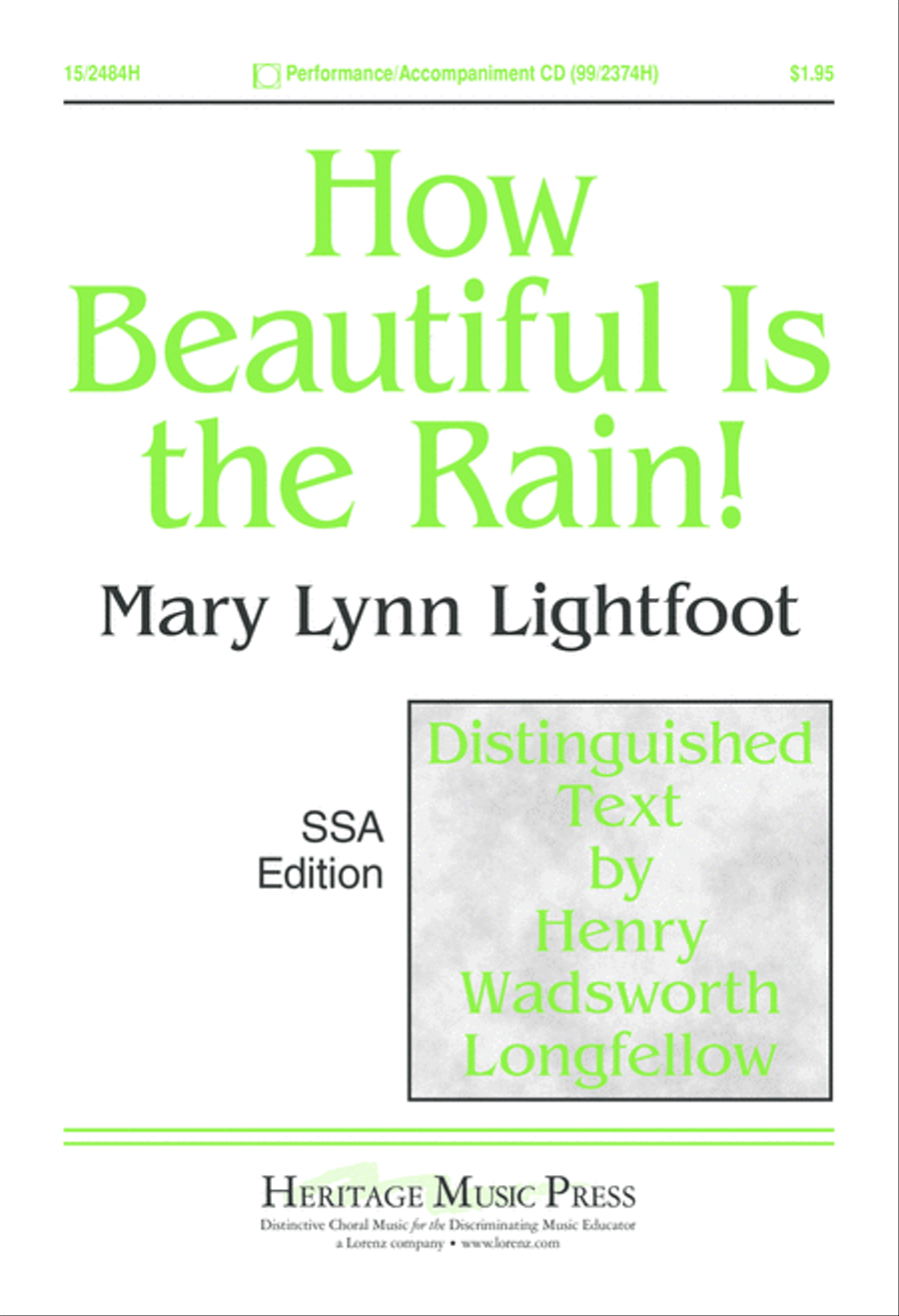 How Beautiful Is the Rain! SSA scores gallery preview page 2