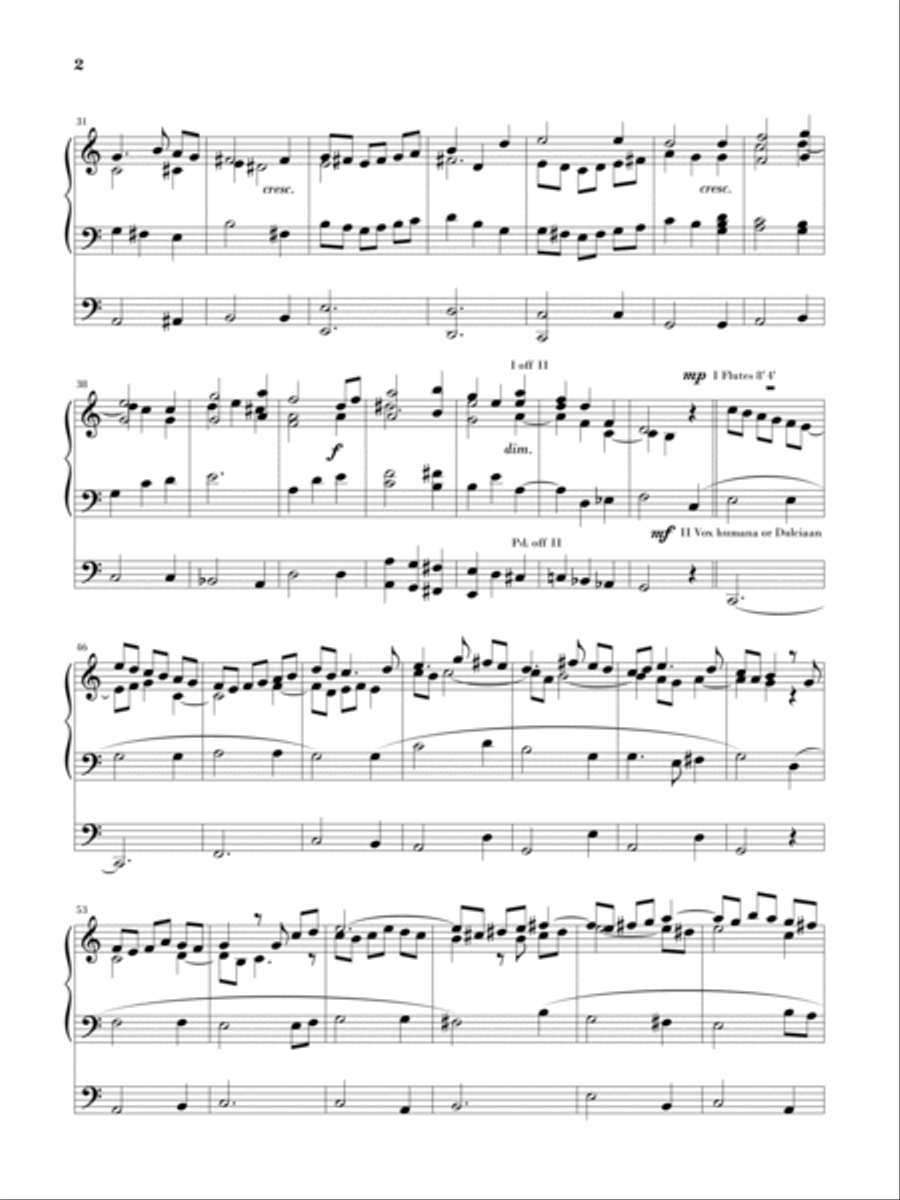 Kearney: Hymn Meditations, vol. 5: Eternal Father, Strong to Save; Day by Day Organ Solo scores gallery preview page 4