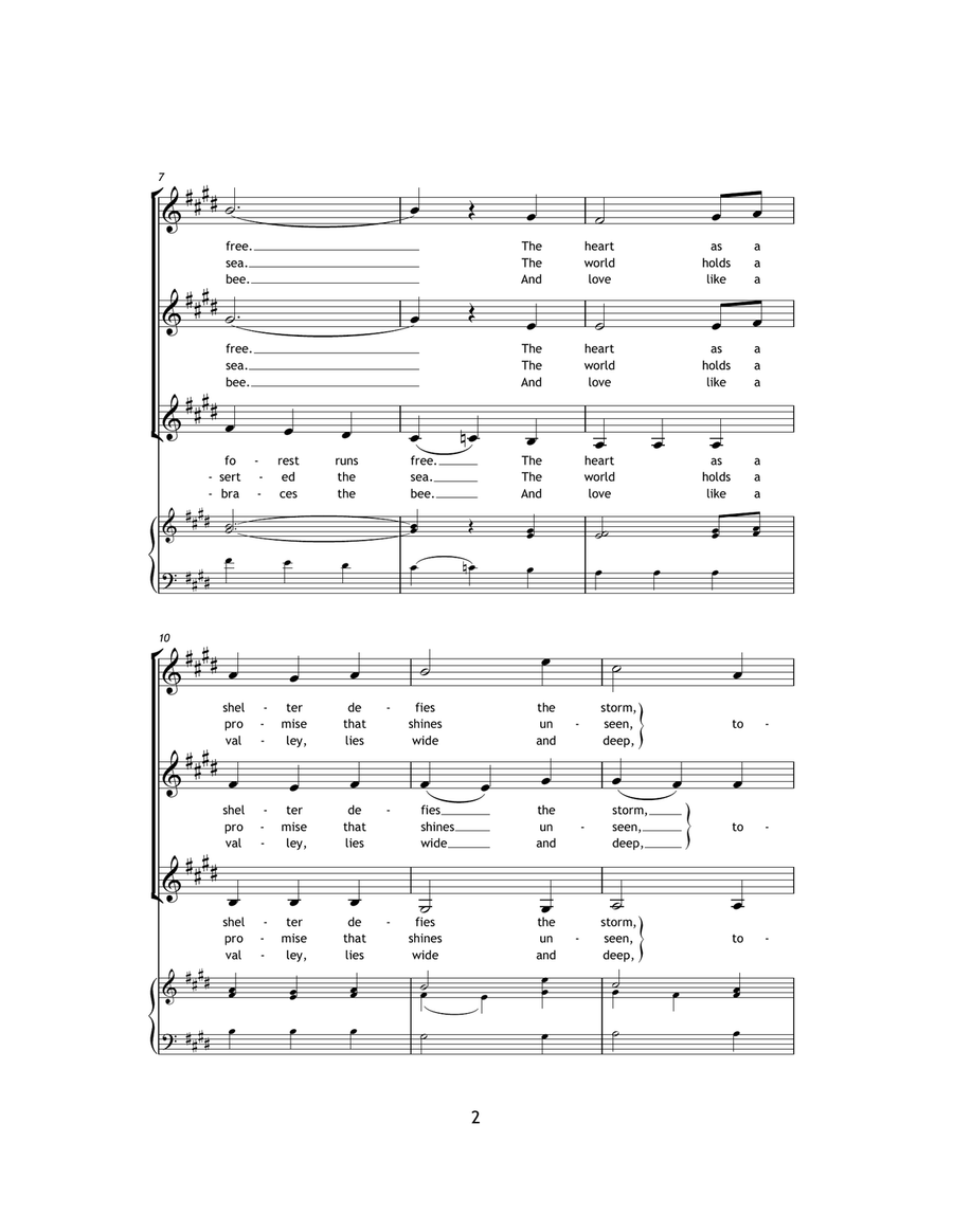 Tomorrow Belongs To Me (from Cabaret) SSA scores gallery preview page 2