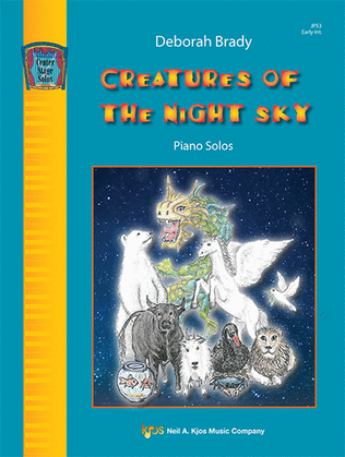 Book cover for Creatures Of The Night Sky