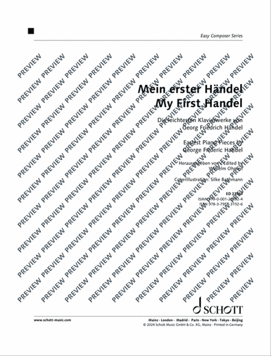 My First Handel Piano Solo scores gallery preview page 2