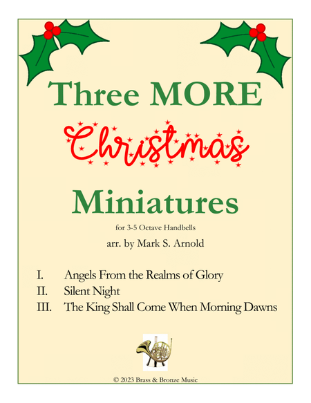 Three MORE Christmas Miniatures image number null