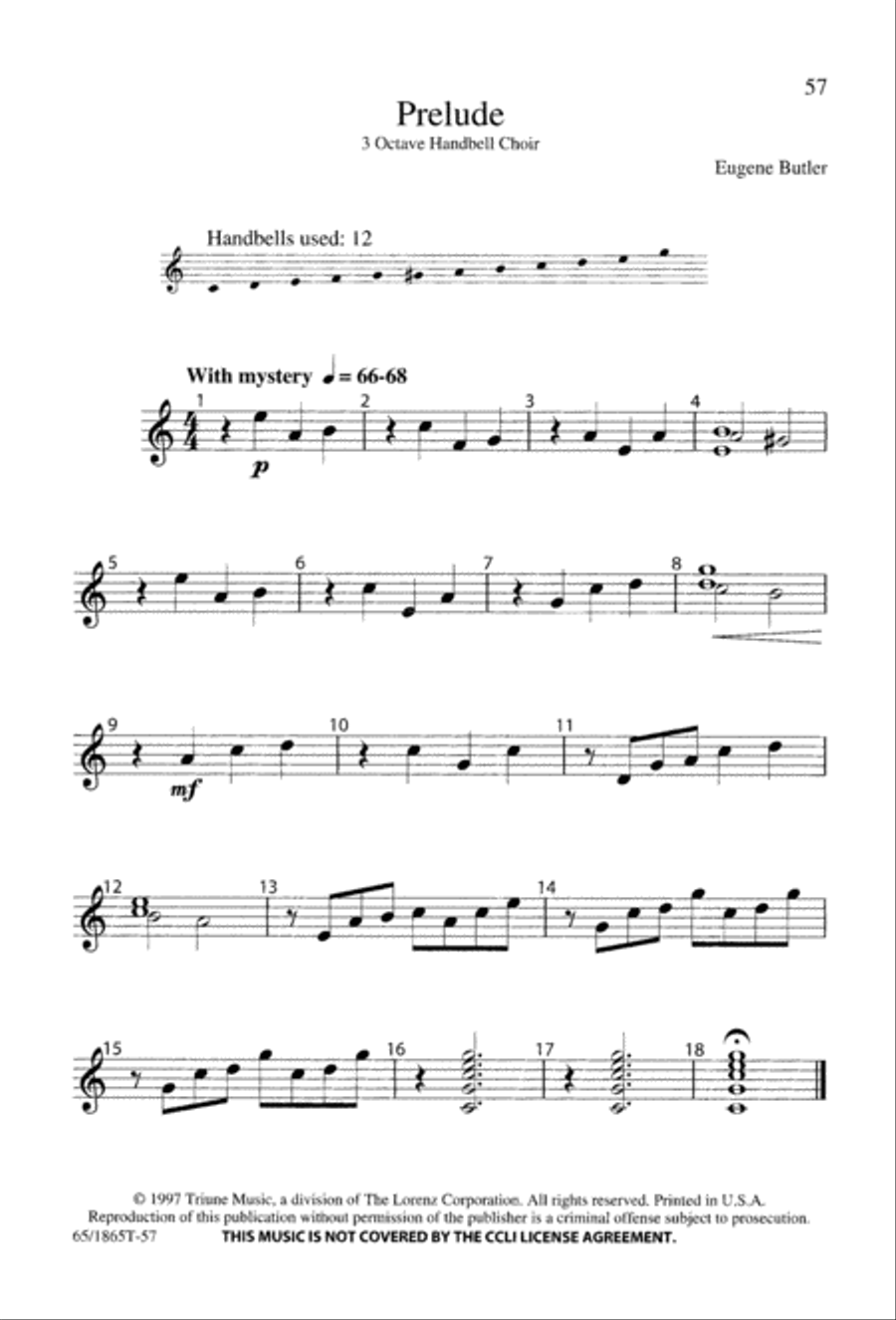 A Great Light A Great Light 3-Part scores gallery preview page 59