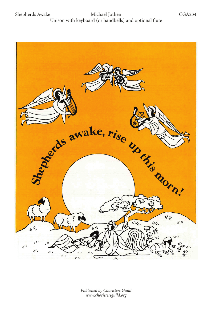 Shepherds, Awake Unison Choir - Digital Sheet Music