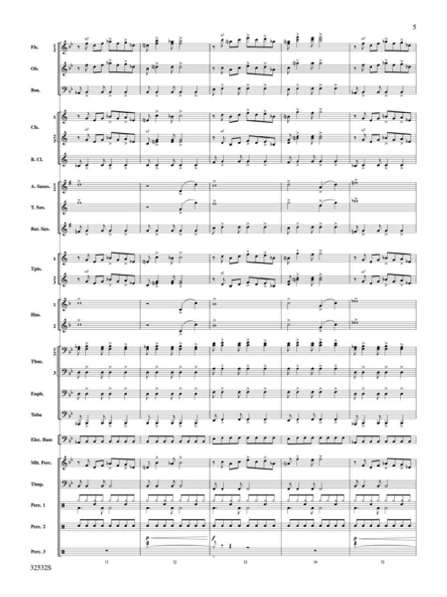 Led Zeppelin on Tour Concert Band scores gallery preview page 4