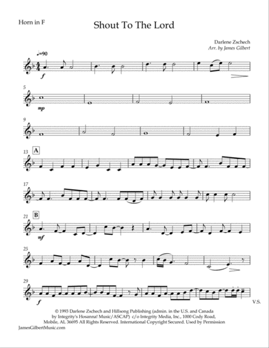 Shout To The Lord Shout To The Lord Woodwind Quintet scores gallery preview page 2
