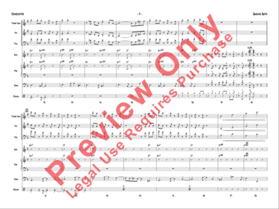 Garaje Gato Jazz Ensemble scores gallery preview page 4