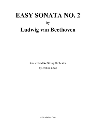 Easy Sonata, Op. 49, No. 2