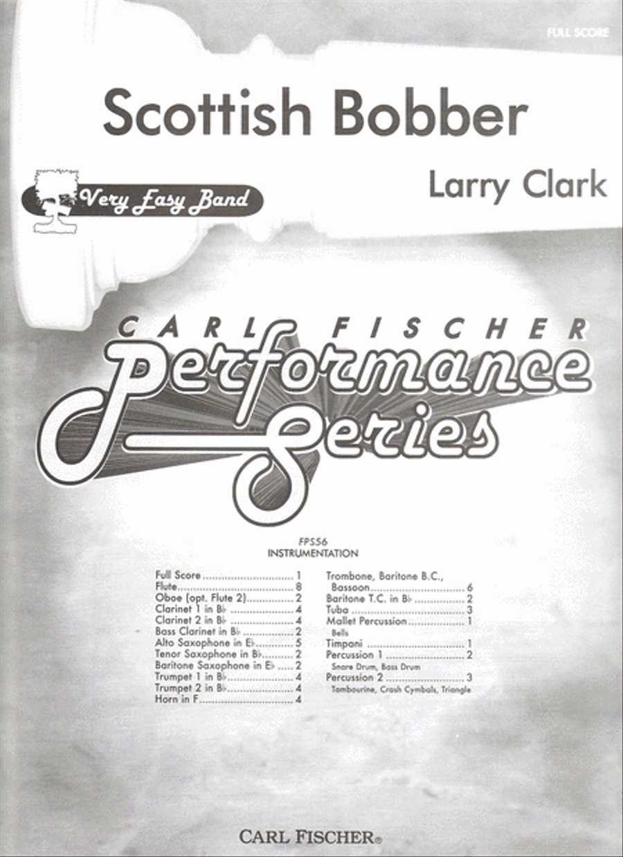 Scottish Bobber Scottish Bobber Concert Band scores gallery preview page 1