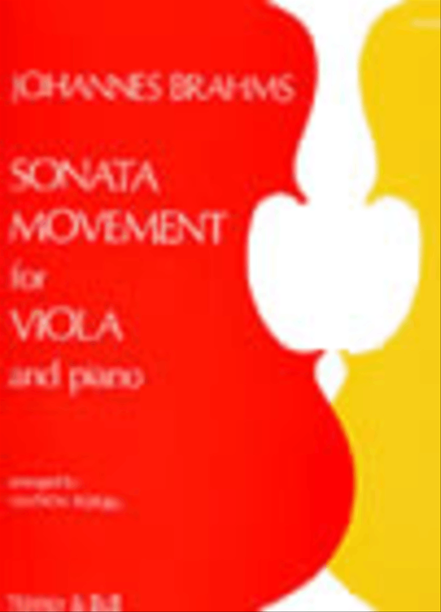 Sonata Movement (Sonatensatz, 1853) Piano Accompaniment scores gallery preview page 1