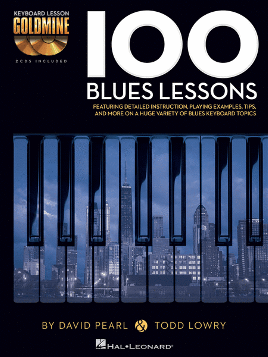 Book cover for 100 Blues Lessons