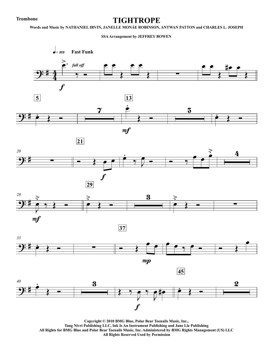 Tightrope Concert Band scores gallery preview page 5