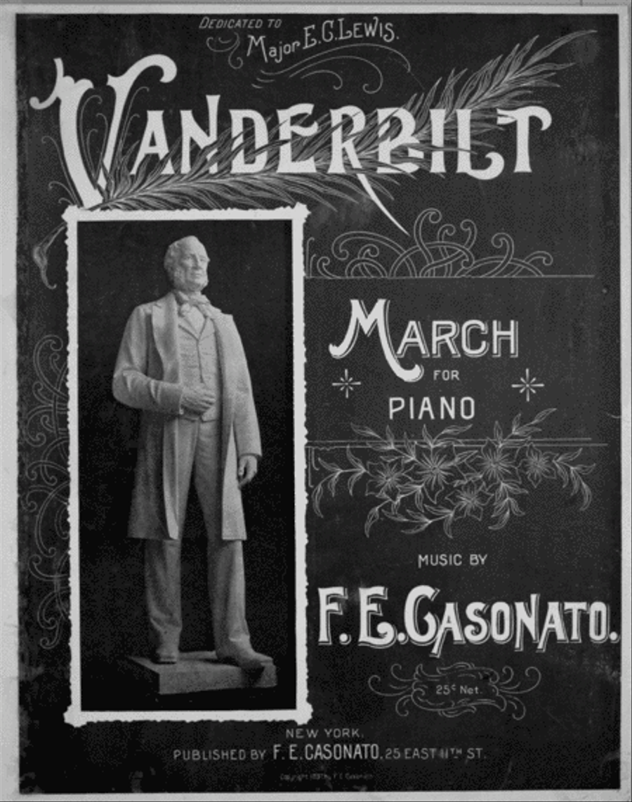 Vanderbilt March Piano Piano Solo scores gallery preview page 1