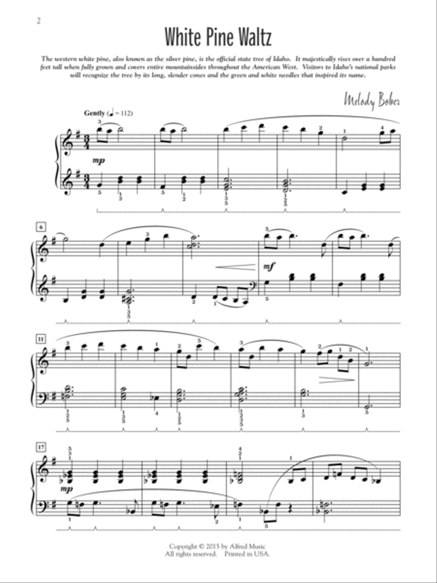 Idaho Gems Piano Solo scores gallery preview page 2