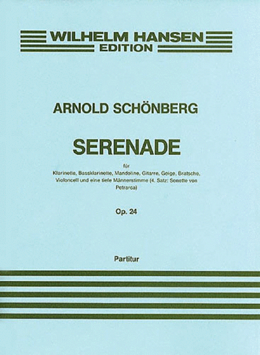 Serenade Op. 24 Baritone Horn scores gallery preview page 1