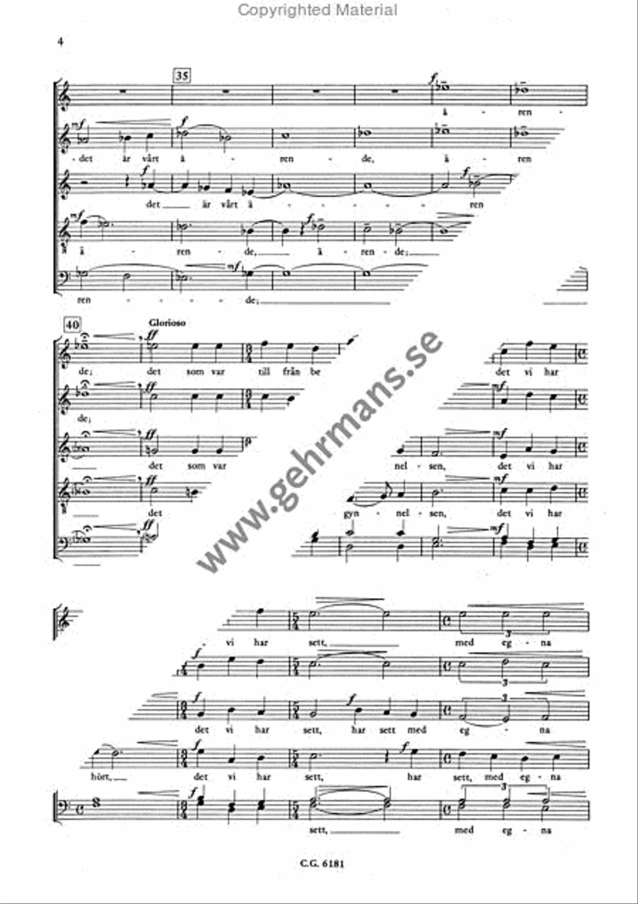 Livets ord SSATB scores gallery preview page 4