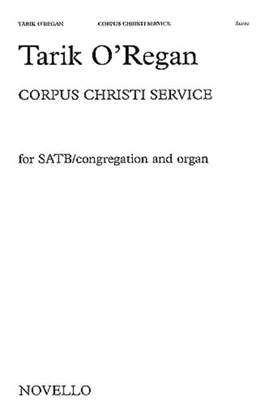 Corpus Christi Service 4-Part scores gallery preview page 1