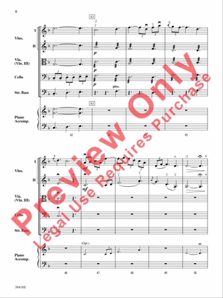 Return to Skye String Orchestra scores gallery preview page 9