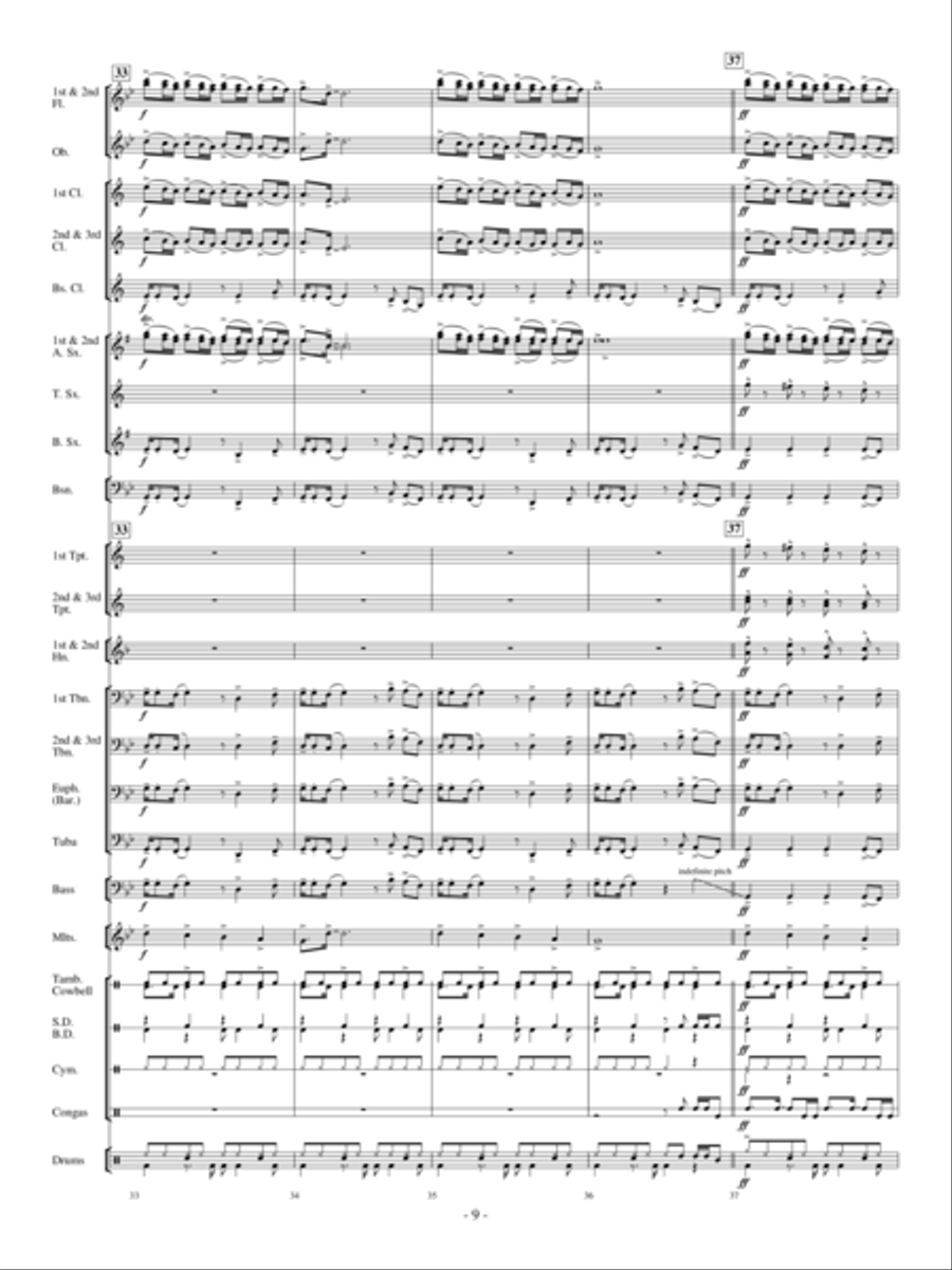 We Three Kings We Three Kings Concert Band scores gallery preview page 8