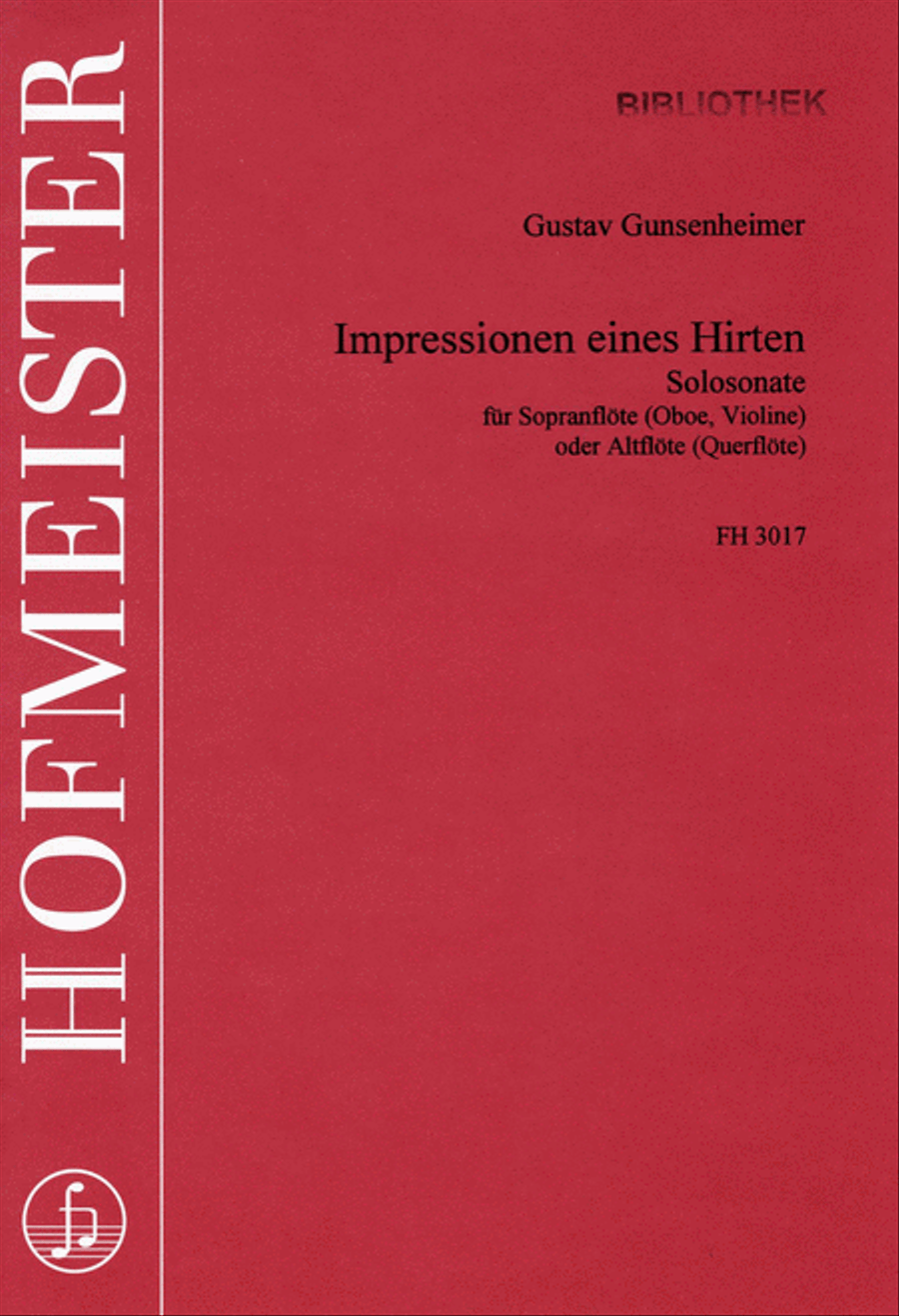 Impressionen eines Hirten Flute scores gallery preview page 1