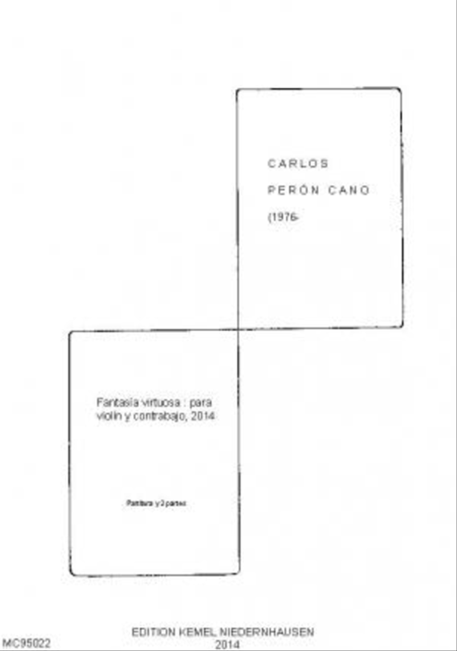 Fantasia virtuosa Double Bass scores gallery preview page 1