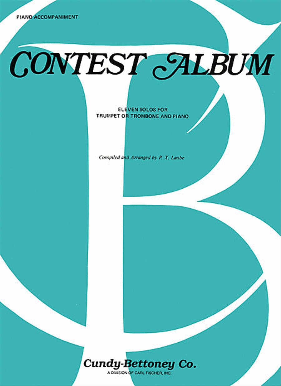 Contest Album Contest Album Trumpet Solo scores gallery preview page 1